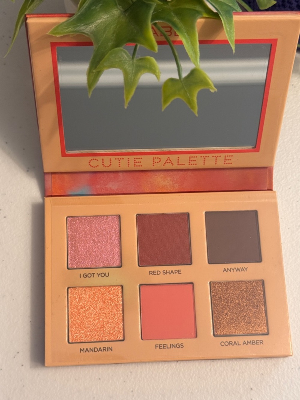 Cutie Palette Women Makeup Eyeshadow Palette - Coral Shades - Picture 2 of 4